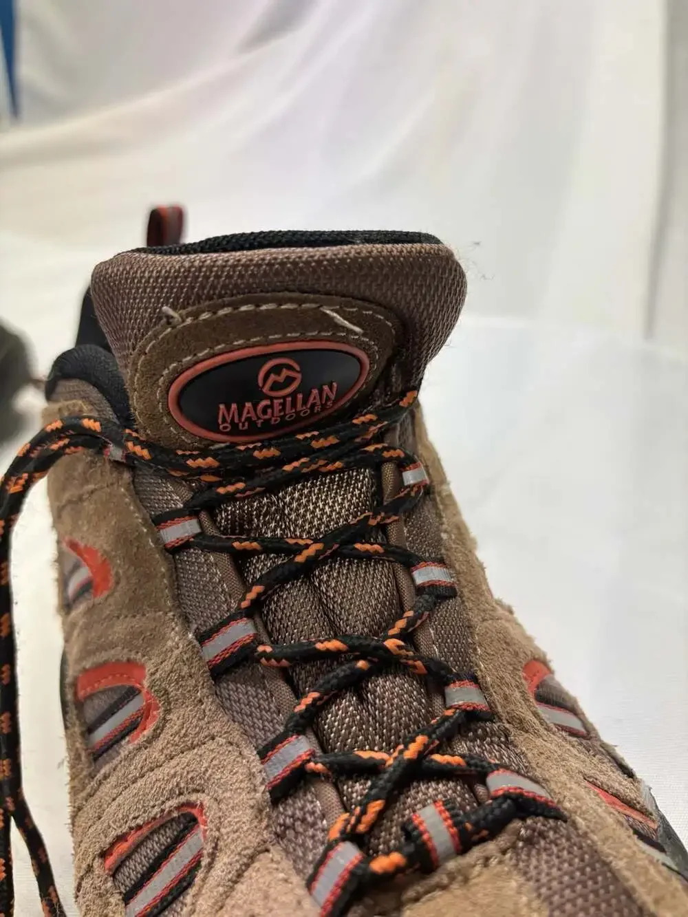 Magellan Outdoors Hiking Shoes Size 11D Brown Suede